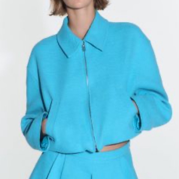 ZARA TEXTURED JACKET - Picture 3 of 10